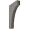 Ekena Millwork 1 3/4"W x 8"D x 12"H Clarksville Wood Vintage Decor Bracket, Reclaimed Grey BKTWD02X08X12CVGY - alternate 1